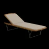 - MOLO Sunbed Cushion - Ash. Fabric^Houe