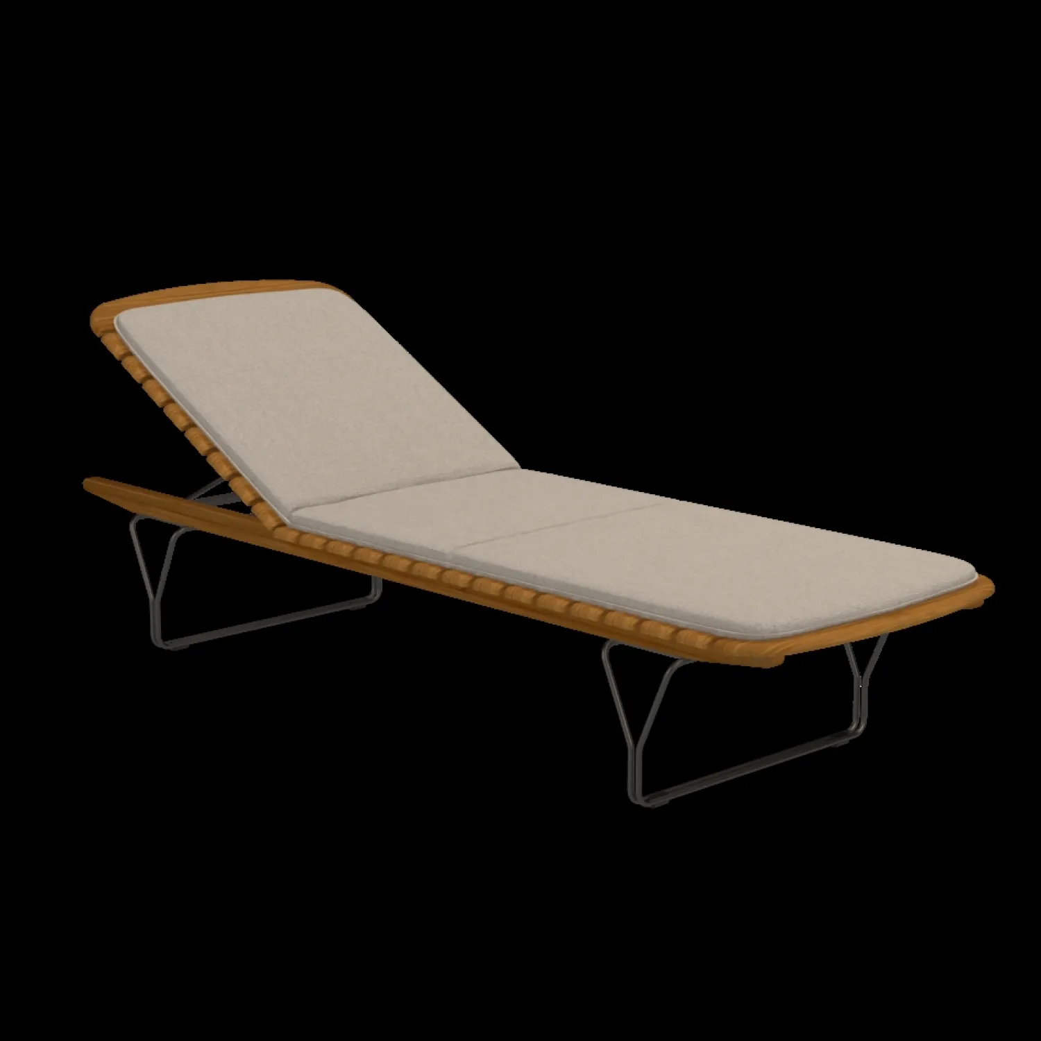 - MOLO Sunbed Cushion - Ash. Fabric^Houe