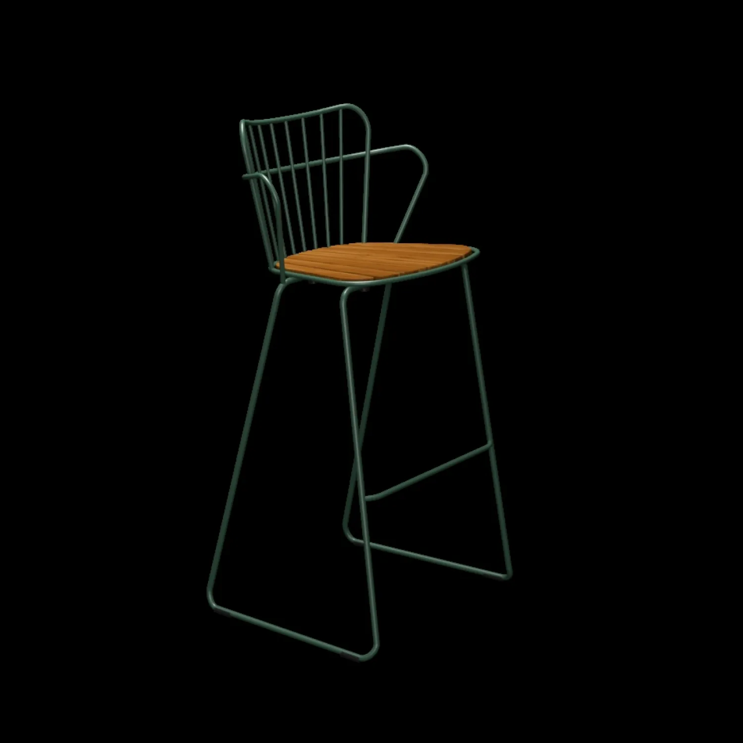 - PAON Bar chair - Pine green. Seat*Houe Best