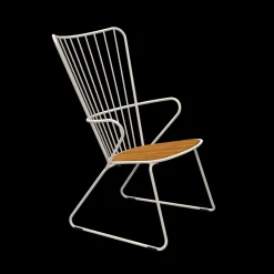 - PAON Lounge chair - White. Seat^Houe New