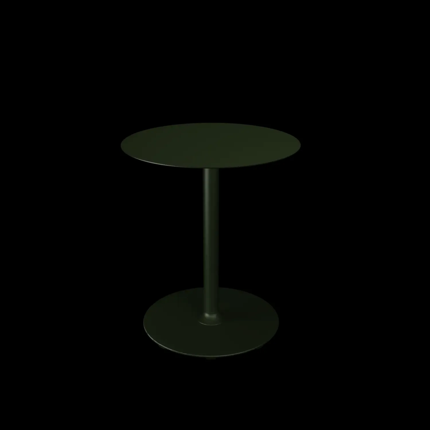 - PICO Café table with round base, Ø640 - Oliven Grøn^Houe Discount