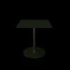 - PICO Café table with round base, 700x700mm - Oliven Grøn^Houe