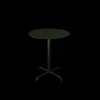 - PICO Café table with 4 star base, Ø640 - Oliven Grøn*Houe Online