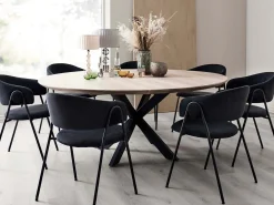 - Chicago Ø180cm, hvid oliebehandling*House Of Sander Outlet