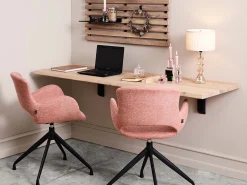 - York skrivebordsplade 55x180cm, Smoked - FSC^House Of Sander