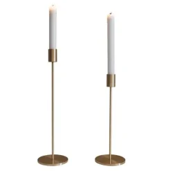 - High Light lysestage - Messing - Højde 28 cm*Hove Home Outlet