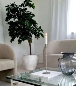 - High Light lysestage - Rustfrit stål - H28 cm*Hove Home New