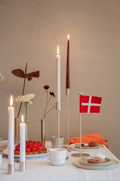 - High Light lysestage - Rustfrit stål - H28 cm*Hove Home New