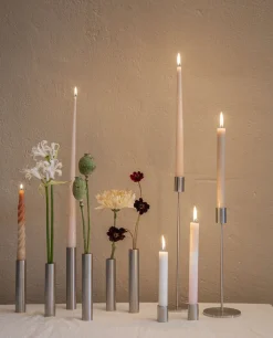 - Slim Vase Rustfri stål - Højde 14 cm*Hove Home Hot