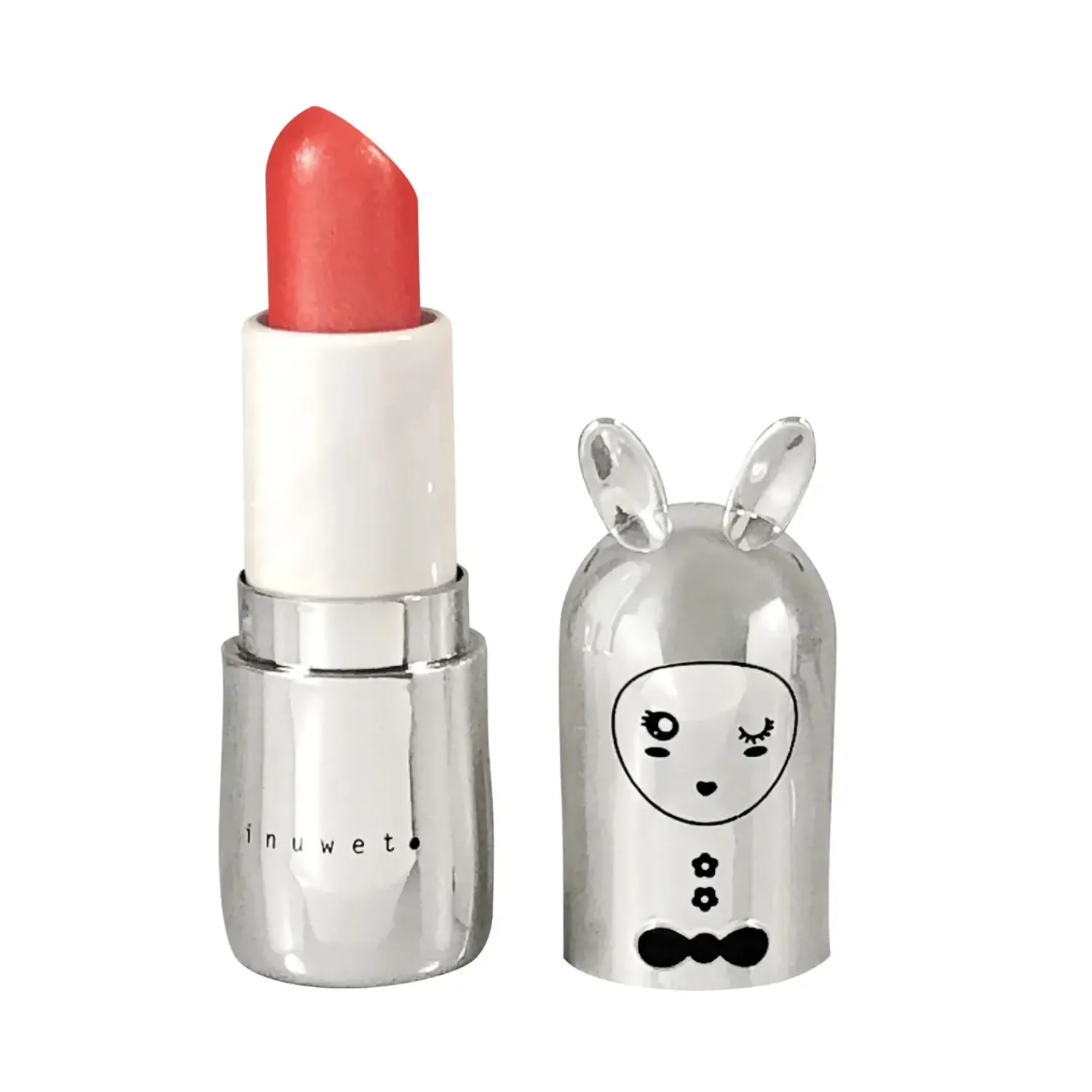 - Kanin Læbepomade - Sølv Metal - Coconut*Inuwet Discount