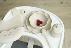 - Børne Spisesæt - Little Poppy Dining Set - Cream*Jack o Juno Clearance