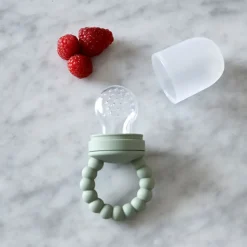 - Bubble Fruit Feeder - Grøn - Frugtfoderautomat til baby*Jack o Juno Outlet