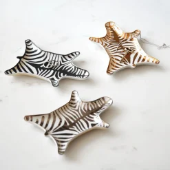 - bakke - Zebra - guld*Jonathan Adler Sale