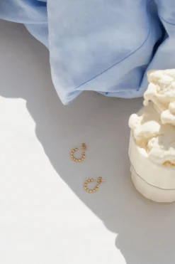 - Bonbon Hoops Øreringe - Guld^JUKSEREI Outlet