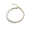 - Capri Perle Armbånd - Guld*JUKSEREI Outlet