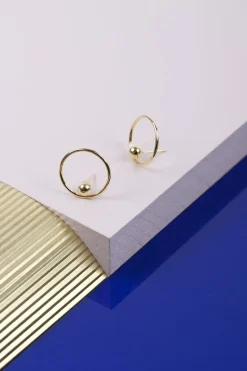 - Eclipse Ear Stud - Guld^JUKSEREI