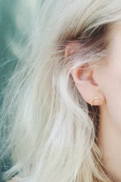 - Guld øreringe - Marina^JUKSEREI Hot