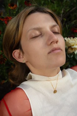 - Halskæde - Rose - Guld*JUKSEREI New