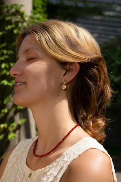 - Halskæde - Rose - Guld*JUKSEREI New