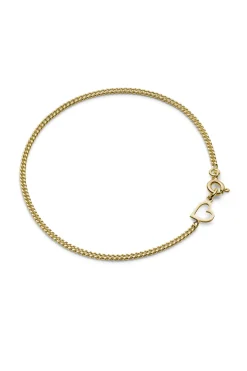 Jukserei - Heart bracelet - Armbånd - Guld^ Outlet