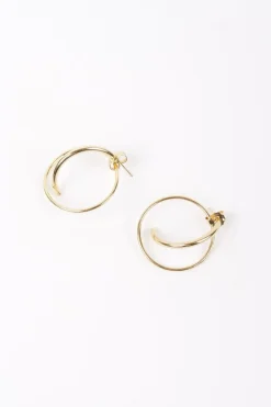 - Orbit Ear Stud - Guld*JUKSEREI Discount
