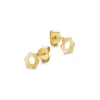 Jukserei - Poppy Ear Studs - Ørestikker - Guld^ Discount