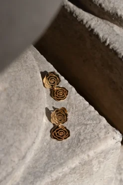 - Ørestikker - Rose Duo - Guld*JUKSEREI Online