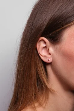 - "X Ear Stud" øreringe - Sølv^JUKSEREI Best