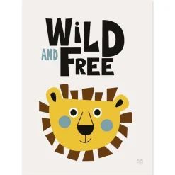- Plakat - Wild and free - 30x40 cm.^KAI Copenhagen New