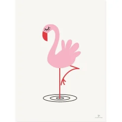 - Plakat med flamingo - 50x70 cm.*KAI Copenhagen Sale