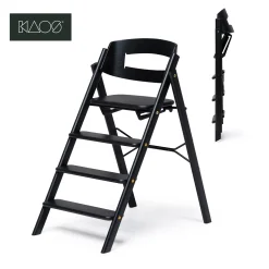 - Højstol - KLAPP® - Sammenklappelig - Sort Eg^KAOS Clearance