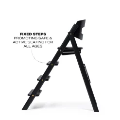 - Højstol - KLAPP® - Sammenklappelig - Sort Eg^KAOS Clearance