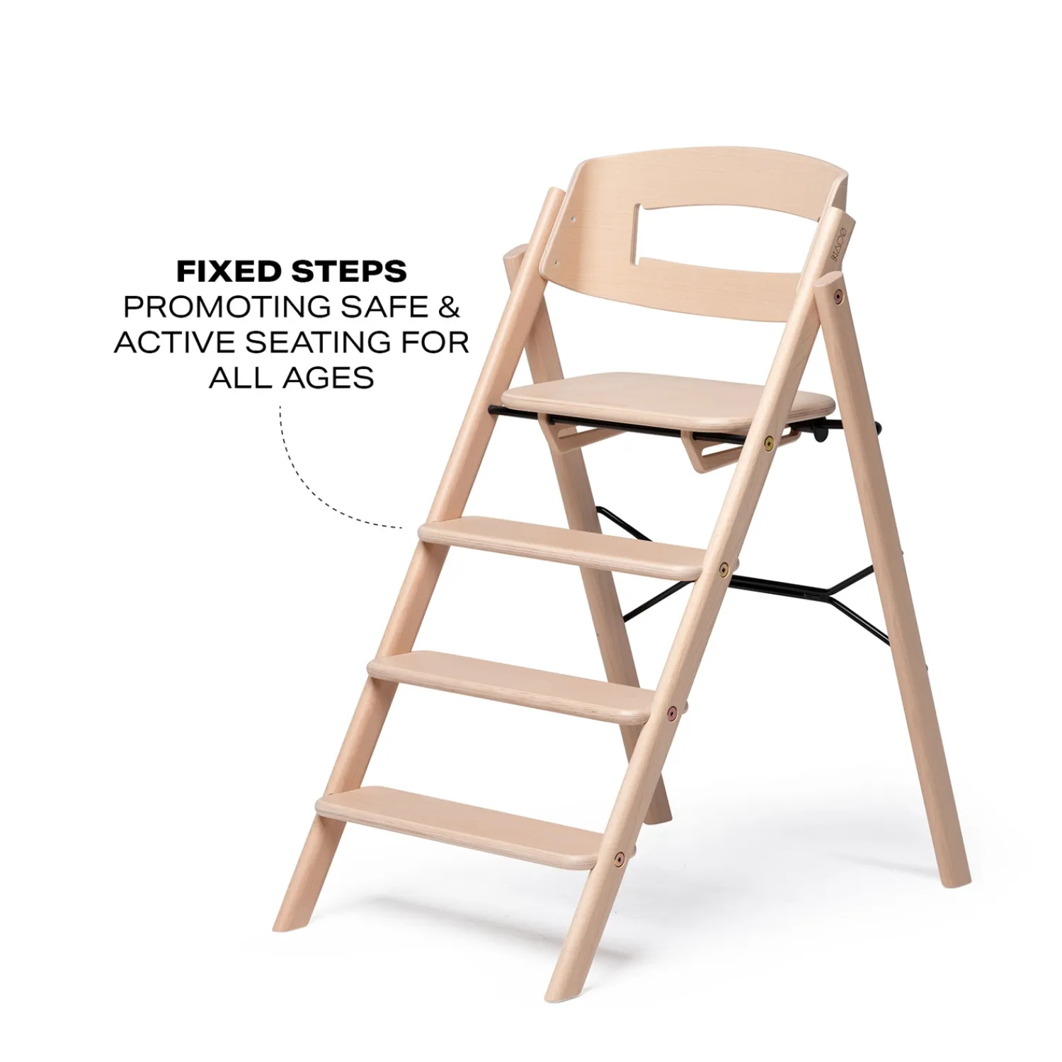 - Højstol - KLAPP® - Sammenklappelig - Bøg^KAOS Hot