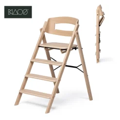 - Højstol - KLAPP® - Sammenklappelig - Eg^KAOS New