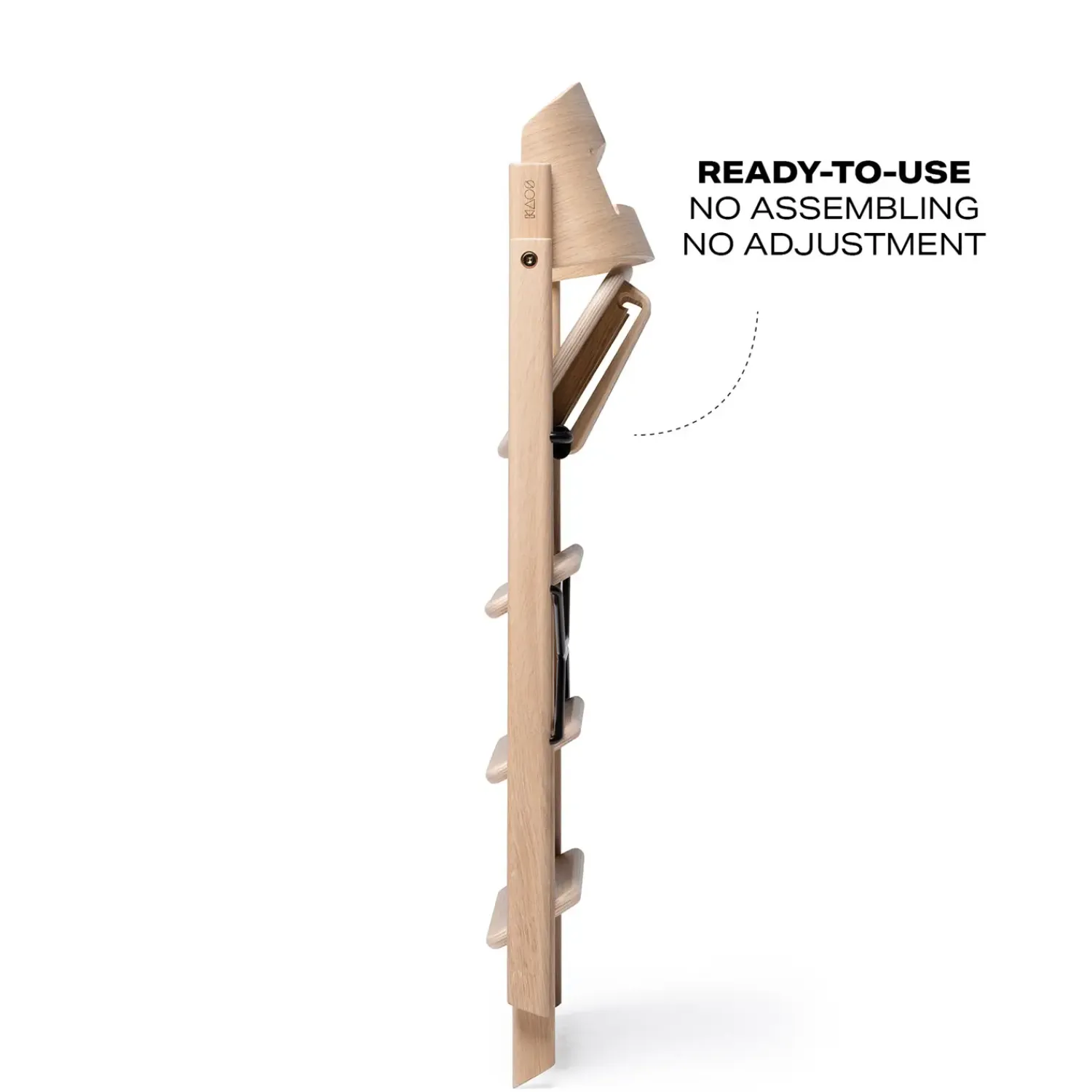 - Højstol - KLAPP® - Sammenklappelig - Eg^KAOS New