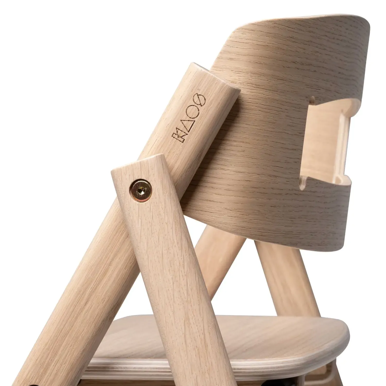 - Højstol - KLAPP® - Sammenklappelig - Eg^KAOS New