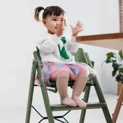 - Højstol - ReKLAPP® - Sammenklappelig - Recycled plastic Grøn*KAOS Best