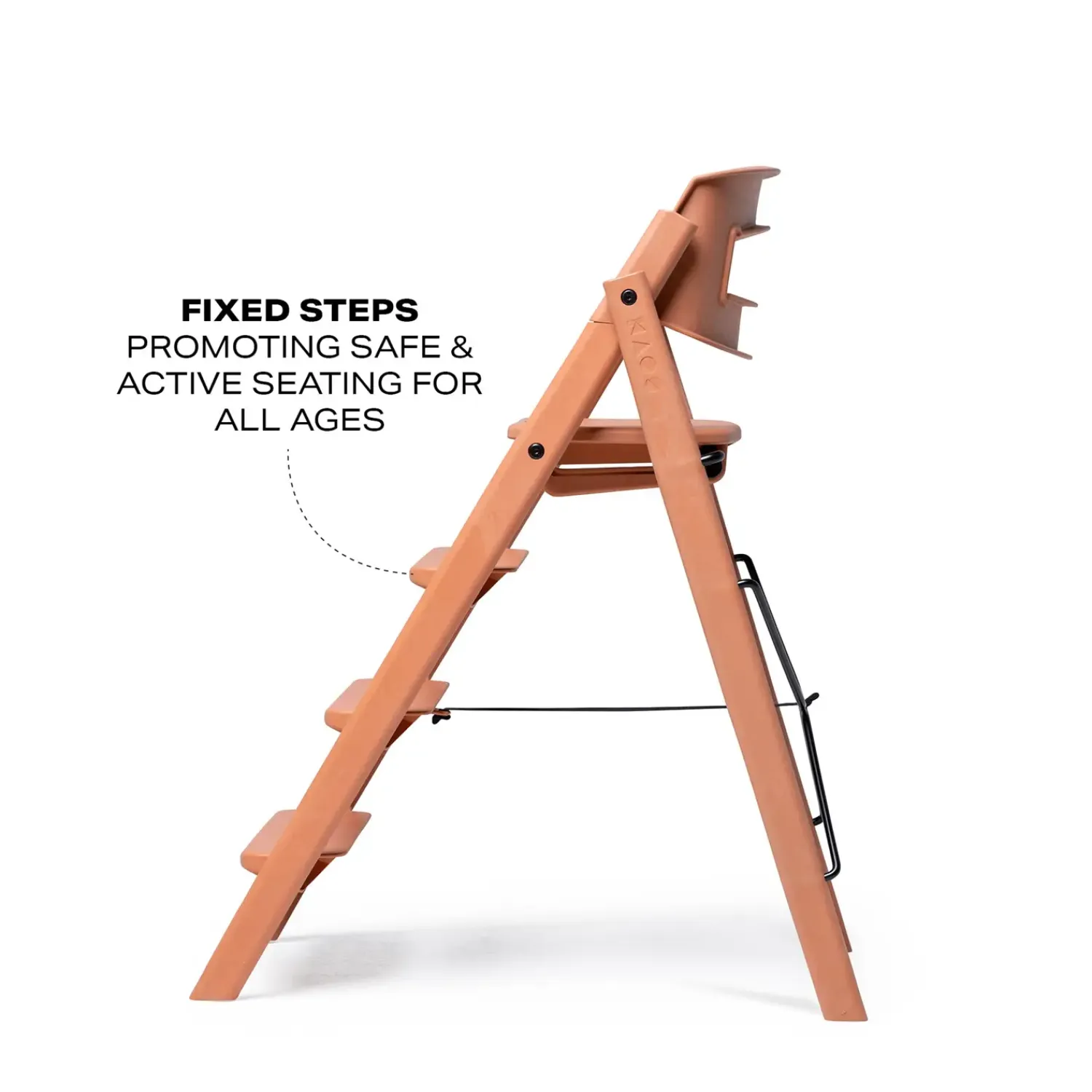 - Højstol - ReKLAPP® - Sammenklappelig - Recycled plastic Pink*KAOS Sale