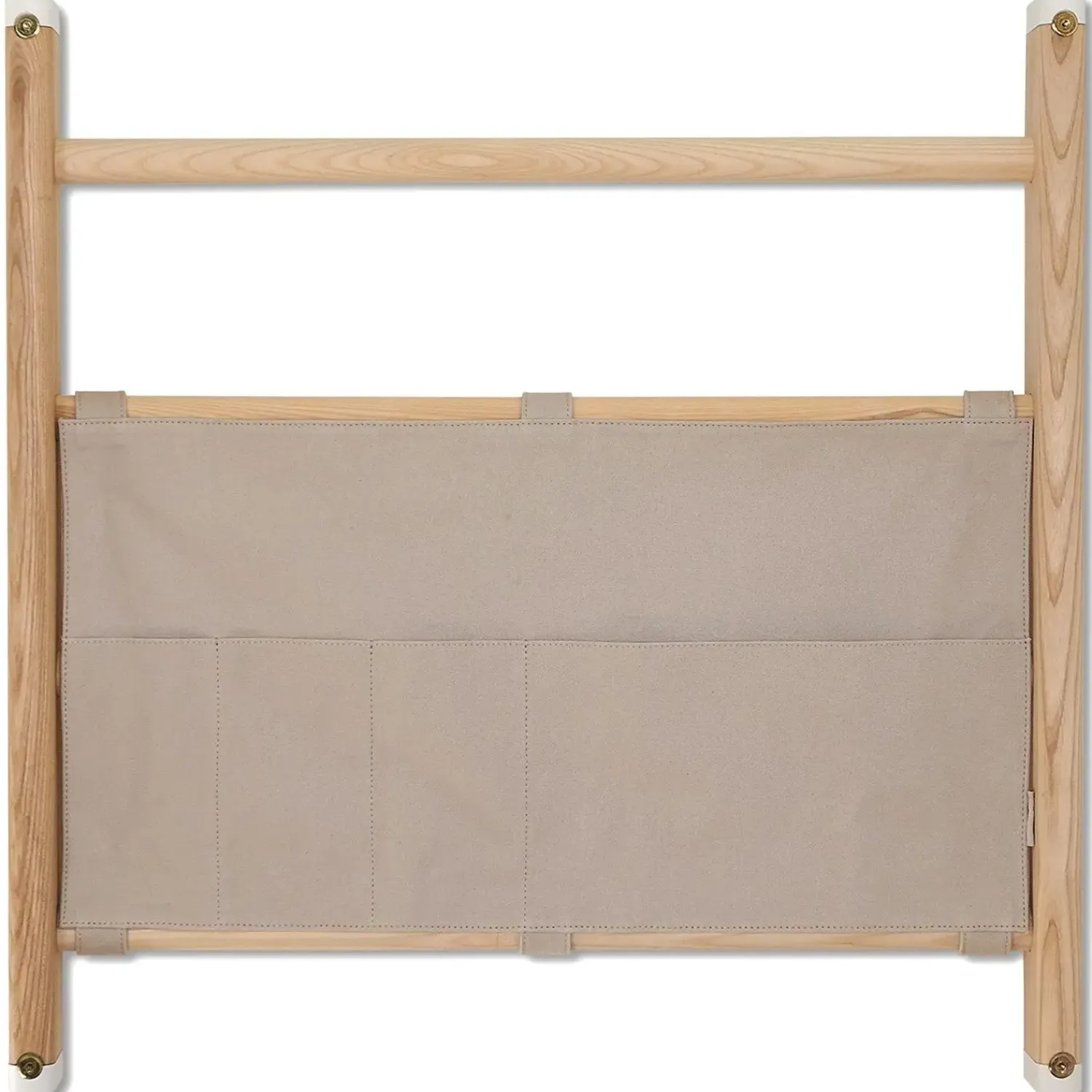 - Organizer i tekstil til ribbevæg - Light grey^KAOS Discount