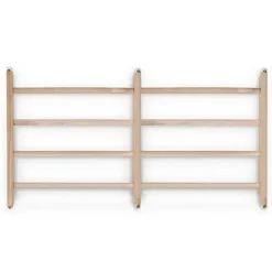 - Ribbevæg - Endeløs - HORISONTAL Dobbelt ribbe - 122x60 cm^KAOS Outlet