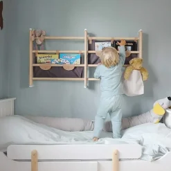 - Ribbevæg - Endeløs - HORISONTAL Dobbelt ribbe - 122x60 cm^KAOS Outlet