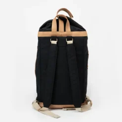 - Rygsæk, Weekend bag - 40 Liter - 28x50x28 cm - Sort med læder^KAOS Best