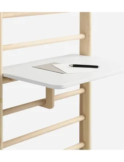 - Skrivebord til ribbevæg - Hvid^KAOS