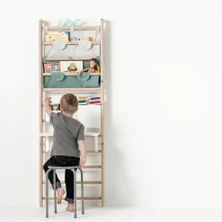 - Skrivebord til ribbevæg - Hvid^KAOS