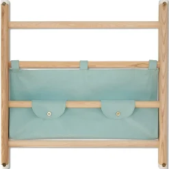 - Tekstilhylde til ribbevæg - mint - Endeløs canvas shelf dusty aqua^KAOS Hot