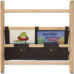 - Tekstilhylde til ribbevæg - dark grey^KAOS