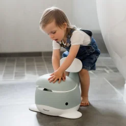 - Potty Training Toilet - Hval - Aquamarine*Kindsgut Best