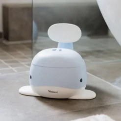 - Potty Training Toilet - Hval - Lys blå^Kindsgut Best