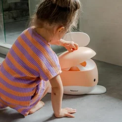 - Potty Training Toilet - Hval - Peach*Kindsgut Discount