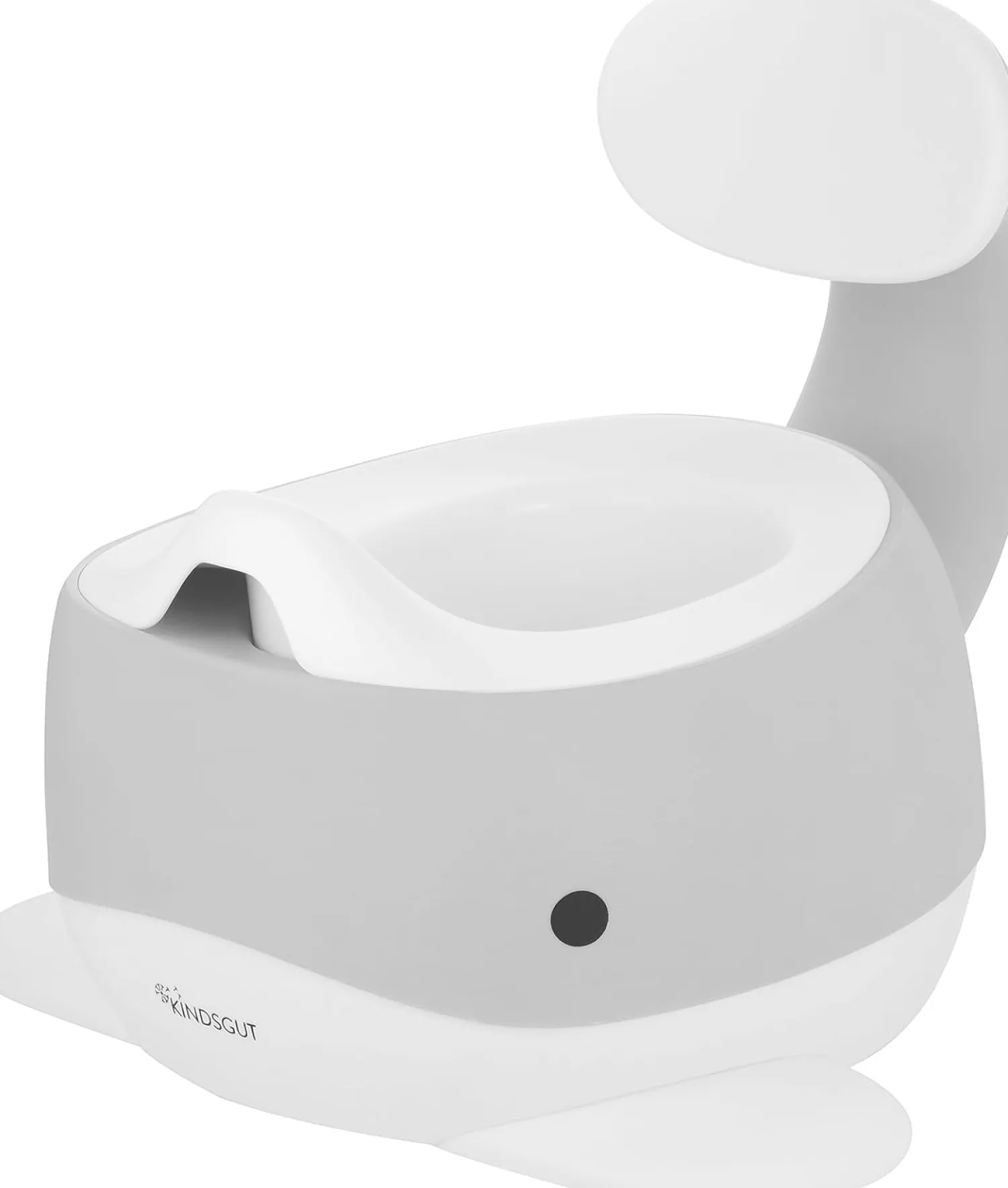 - Potty Training Toilet - Hval - Lys grå*Kindsgut Best